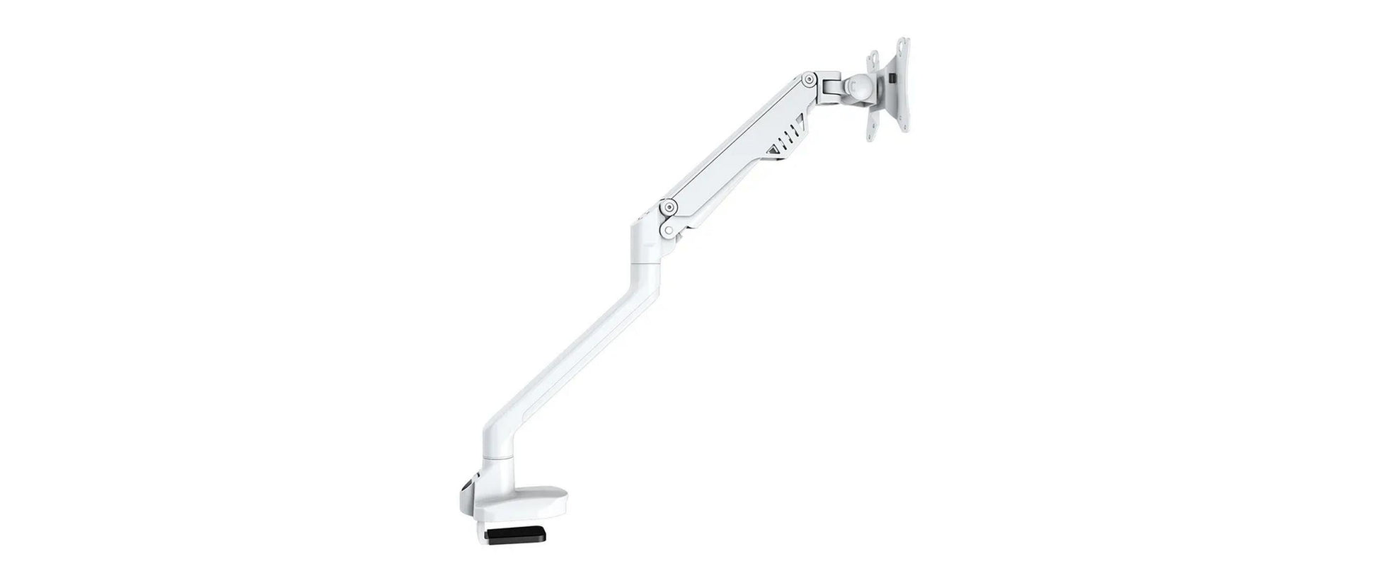 Neomounts FPMA D750WHITE2 – Monitorarm, Tischklemme, bis 32", VESA 75 × 75/100 × 100 mm