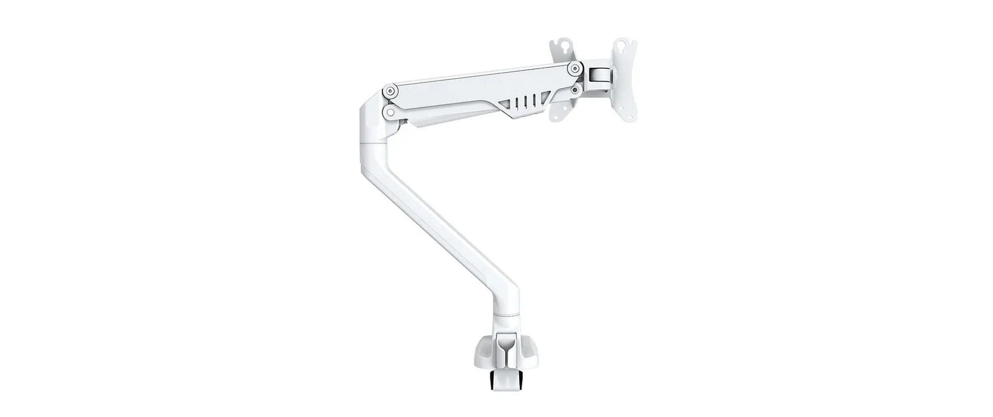 Neomounts FPMA D750WHITE2 – Monitorarm, Tischklemme, bis 32", VESA 75 × 75/100 × 100 mm