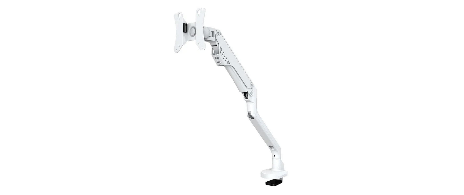 Neomounts FPMA D750WHITE2 – Monitorarm, Tischklemme, bis 32", VESA 75 × 75/100 × 100 mm