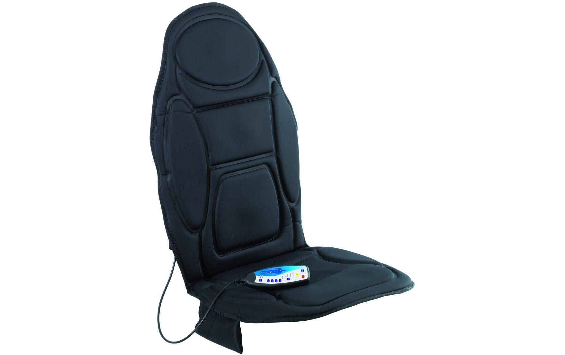 Vitalmaxx Massage-Sitzauflage – 04877, Wärmefunktion, Schwarz
