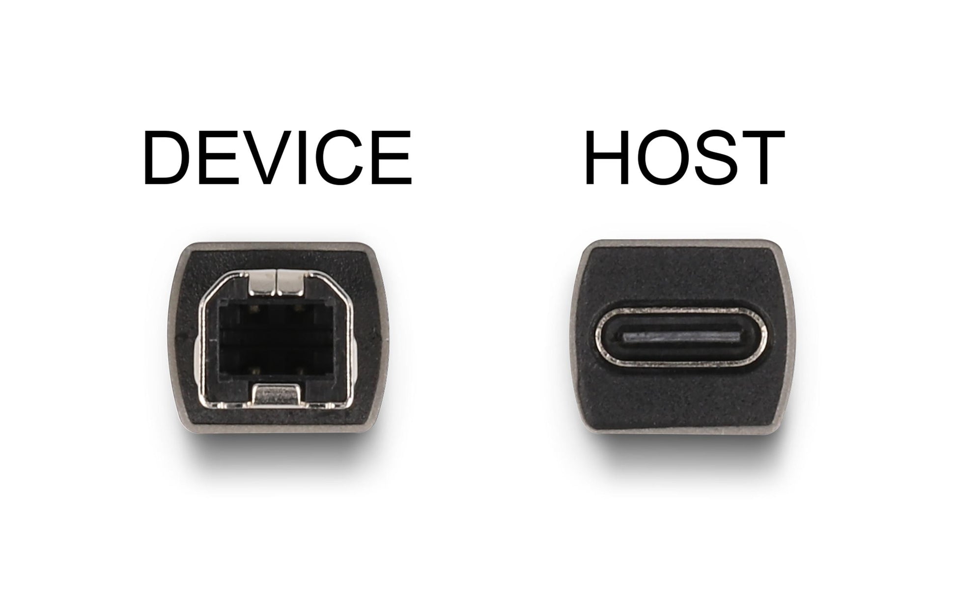 DeLOCK USB-Adapter USB-C auf USB-B – USB 2.0 (480 Mbit/s) – Schwarz/Anthrazit