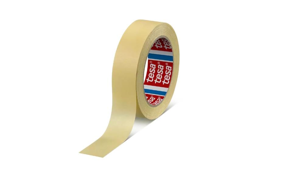 TESA Malerband 4323 Basic, beige – 15 mm × 50 m, innen