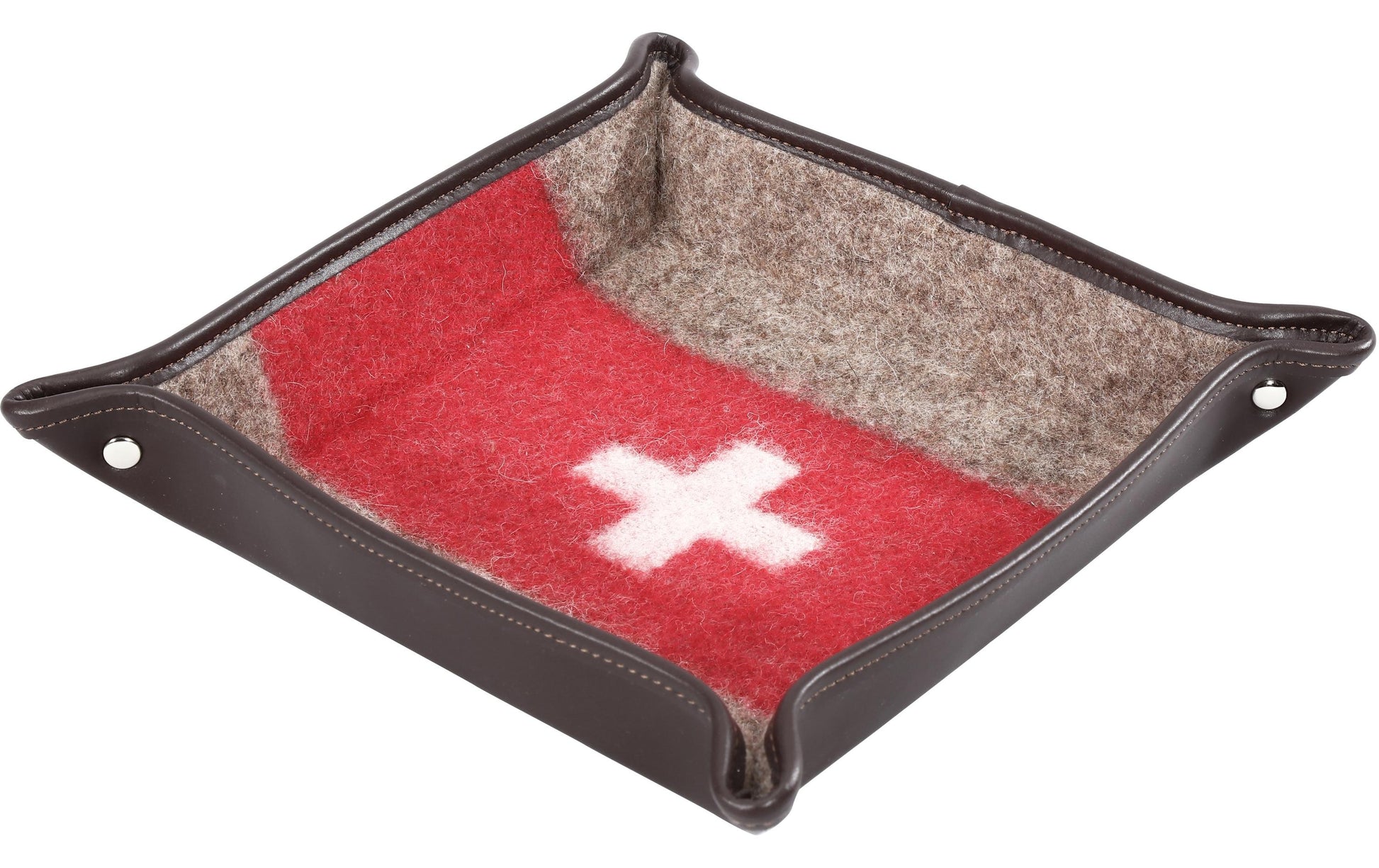 Eskimo Army Ablageschale – braun – 180 × 40 × 180 mm