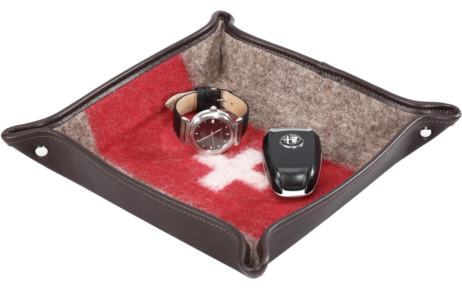 Eskimo Army Ablageschale – braun – 180 × 40 × 180 mm