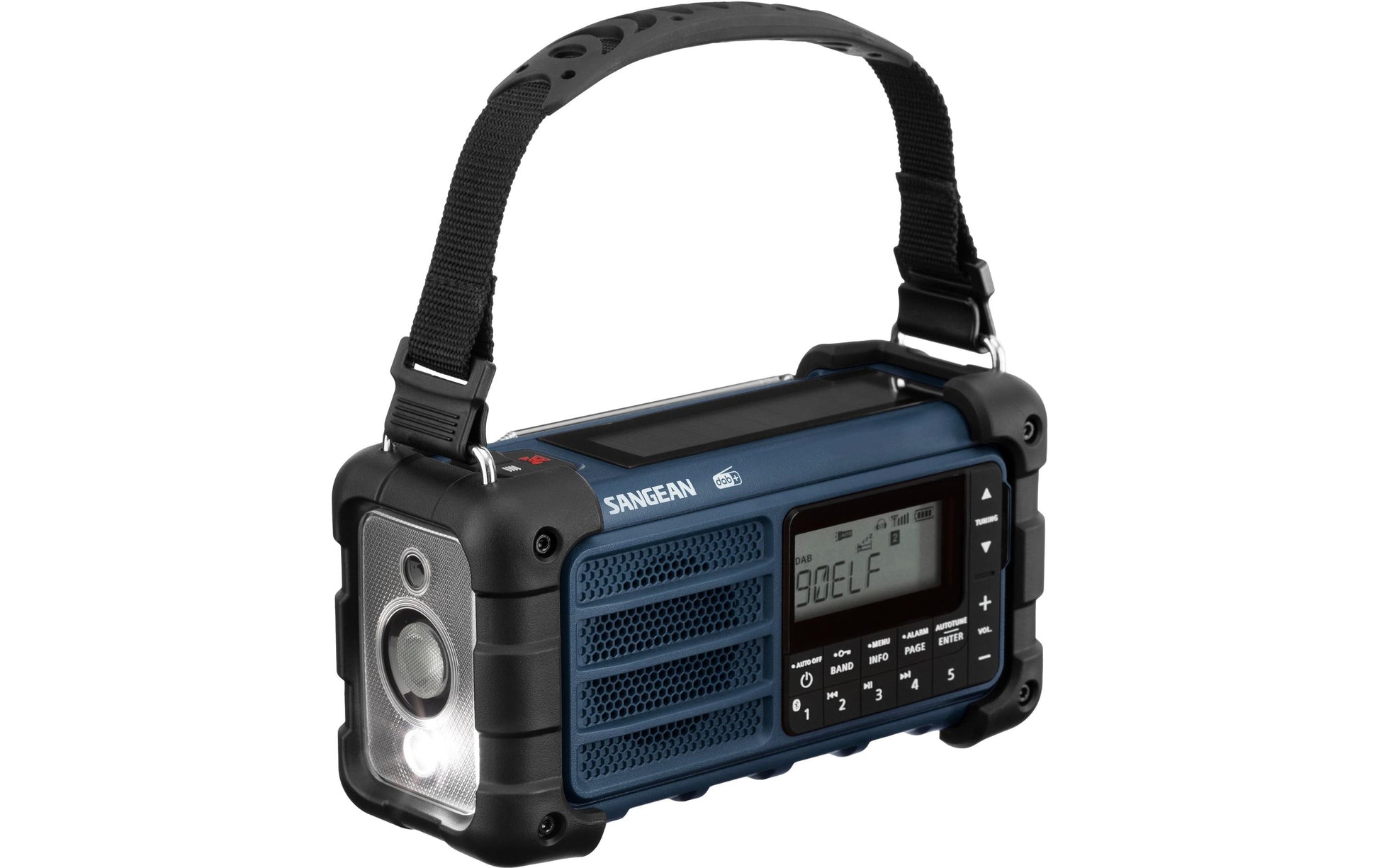 Sangean MMR-99DAB+ – DAB-/Internetradio – Portabel – DAB+, UKW, Bluetooth, Akkubetrieb – Blau
