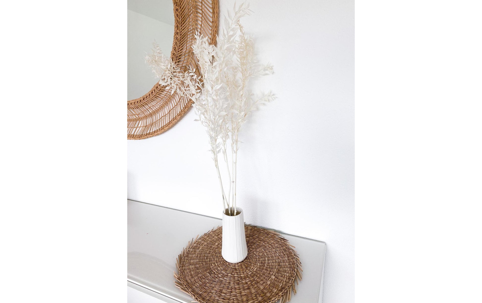 Soli Collection Trockenblumen – Weiss – 75 cm – 1er-Pack