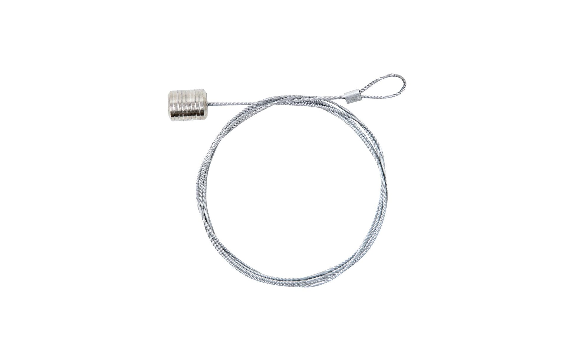 I am Creative Fotoseil – 1,5 m – mit Gewicht – Metall, Silber