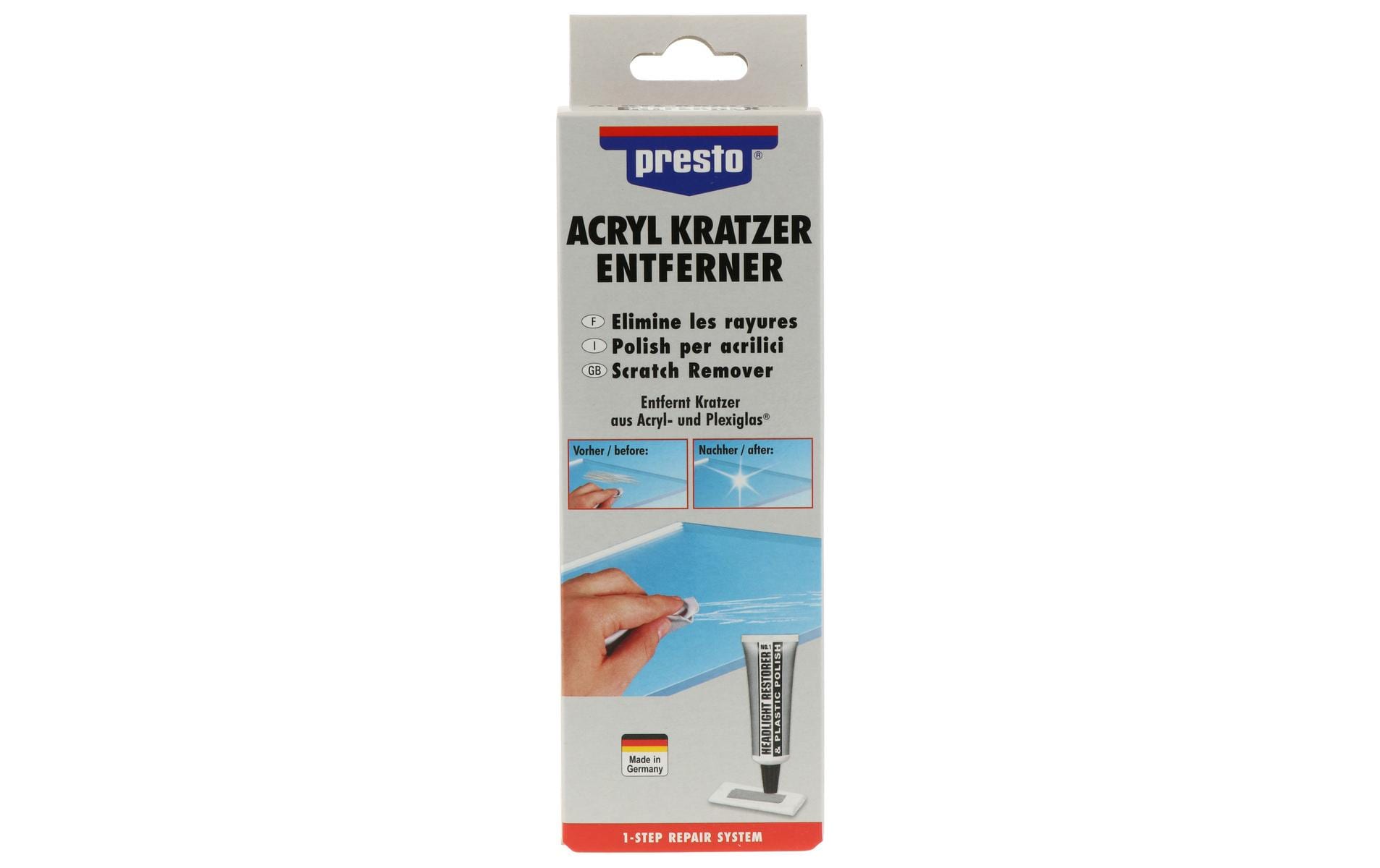 Presto Kratzerentferner – für Acryl, 50 g