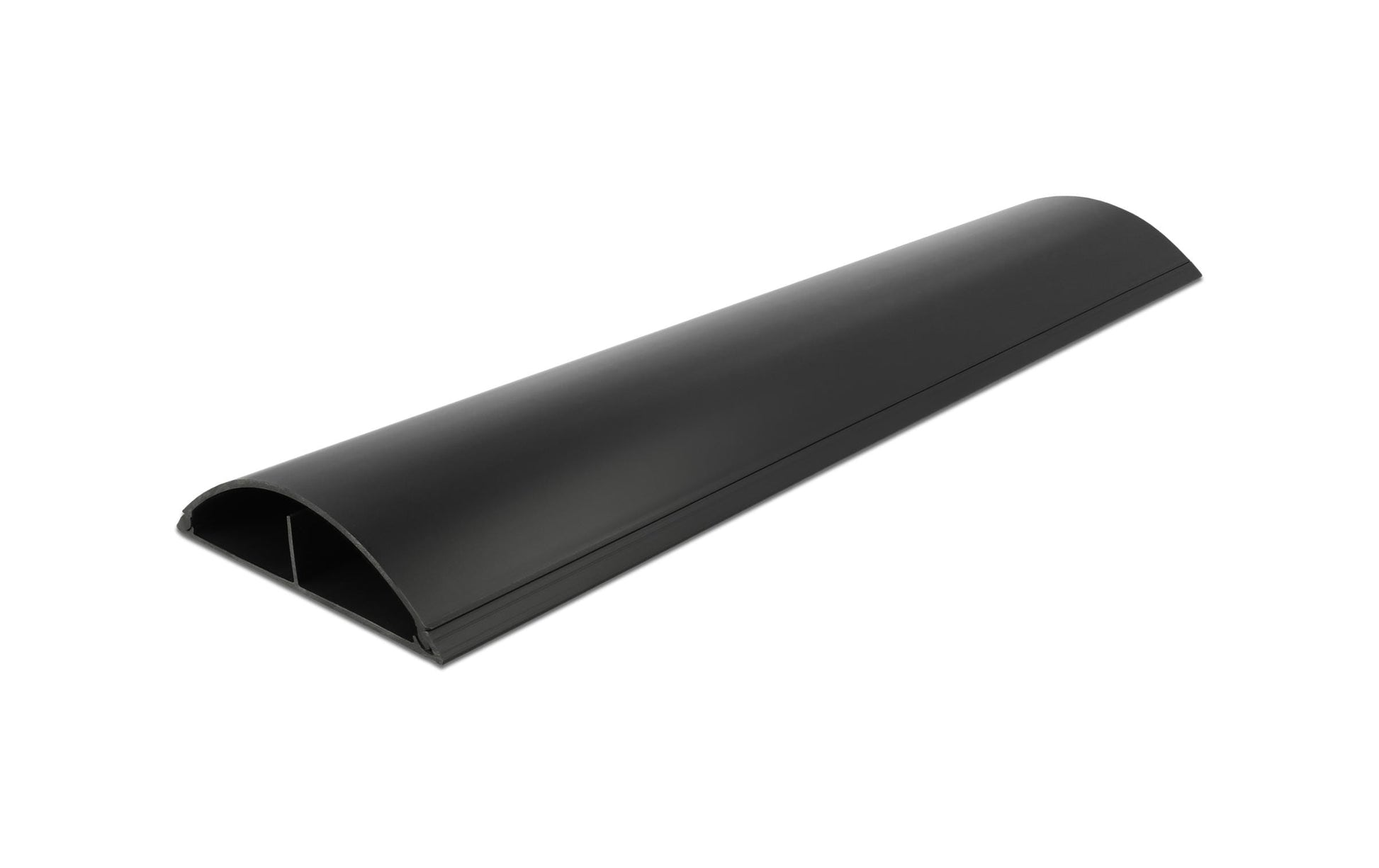 DeLOCK Wandkanal – 119×26 mm – 1 m – PVC – Schwarz, selbstklebend