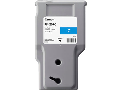 Canon Tintenpatrone PFI207C, cyan, 300 ml, original – für iPF 680/685