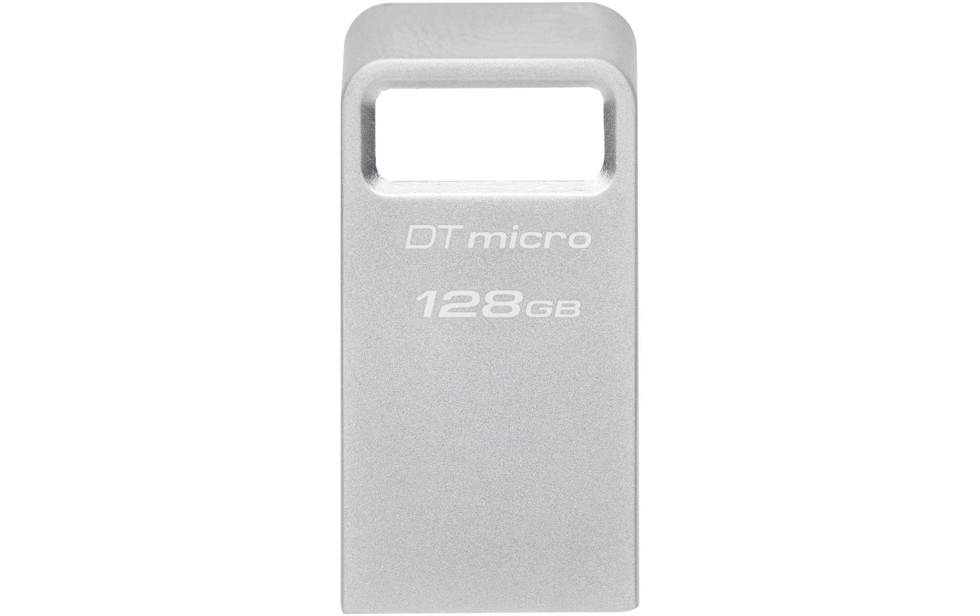 Kingston Technology Kingston DT Micro USB-Stick – 128 GB, USB 3.2 Gen 1, 200 MB/s, Metallgehäuse