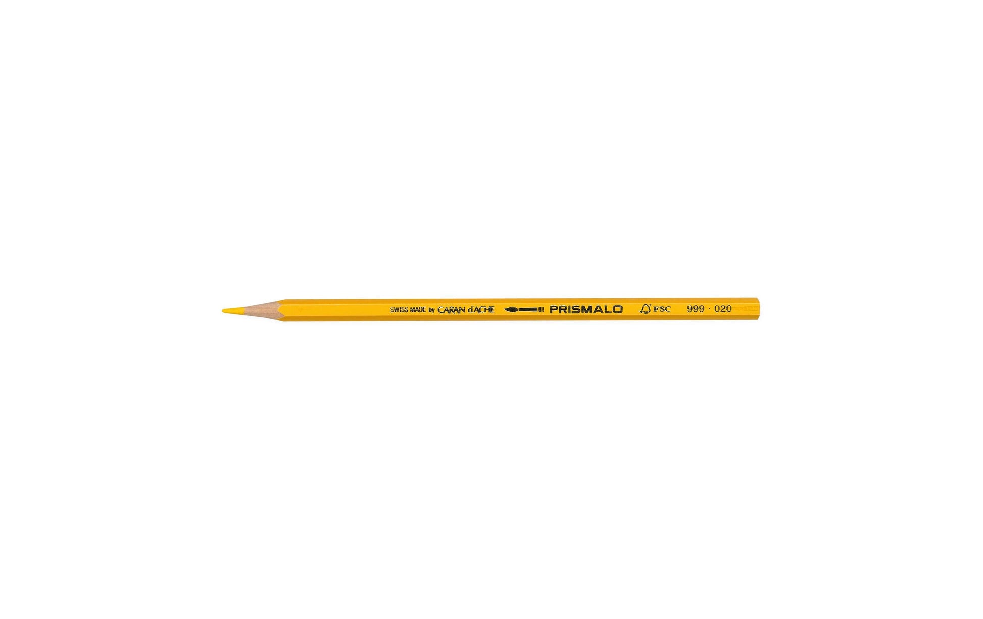 Caran d-Ache Caran d'Ache Prismalo Aquarellfarbstift – Goldgelb, Ø 3 mm, FSC