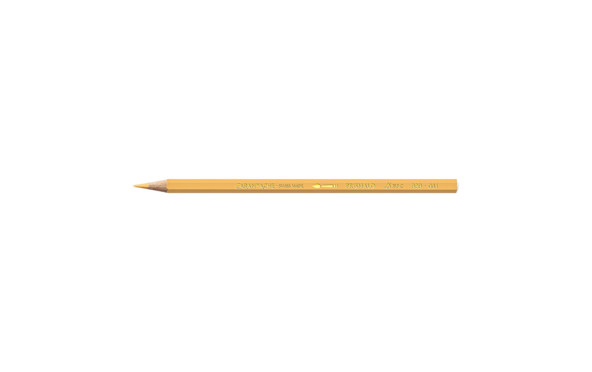 Caran d-Ache Caran d'Ache Prismalo Aquarellfarbstift – Hellorange, Ø 3 mm, FSC