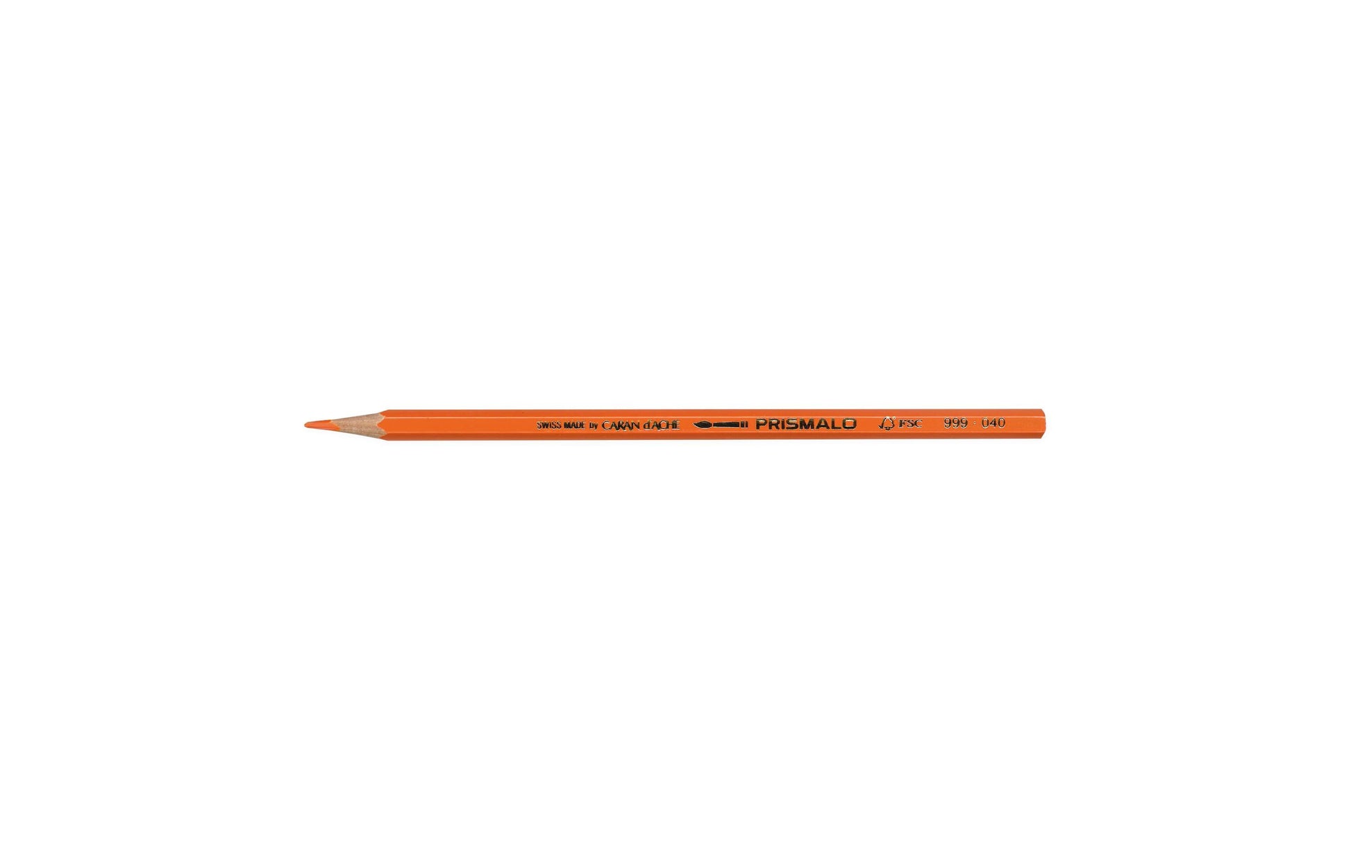Caran d-Ache Caran d'Ache Prismalo Aquarellfarbstift – rotgelb, Ø 3 mm, FSC