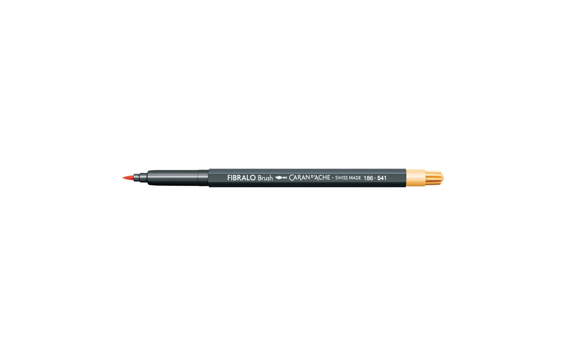 Caran d-Ache Caran d'Ache – Fasermaler Fibralo Brush, Strichbreite 0,5–5 mm, auswaschbar, 1 Stk.