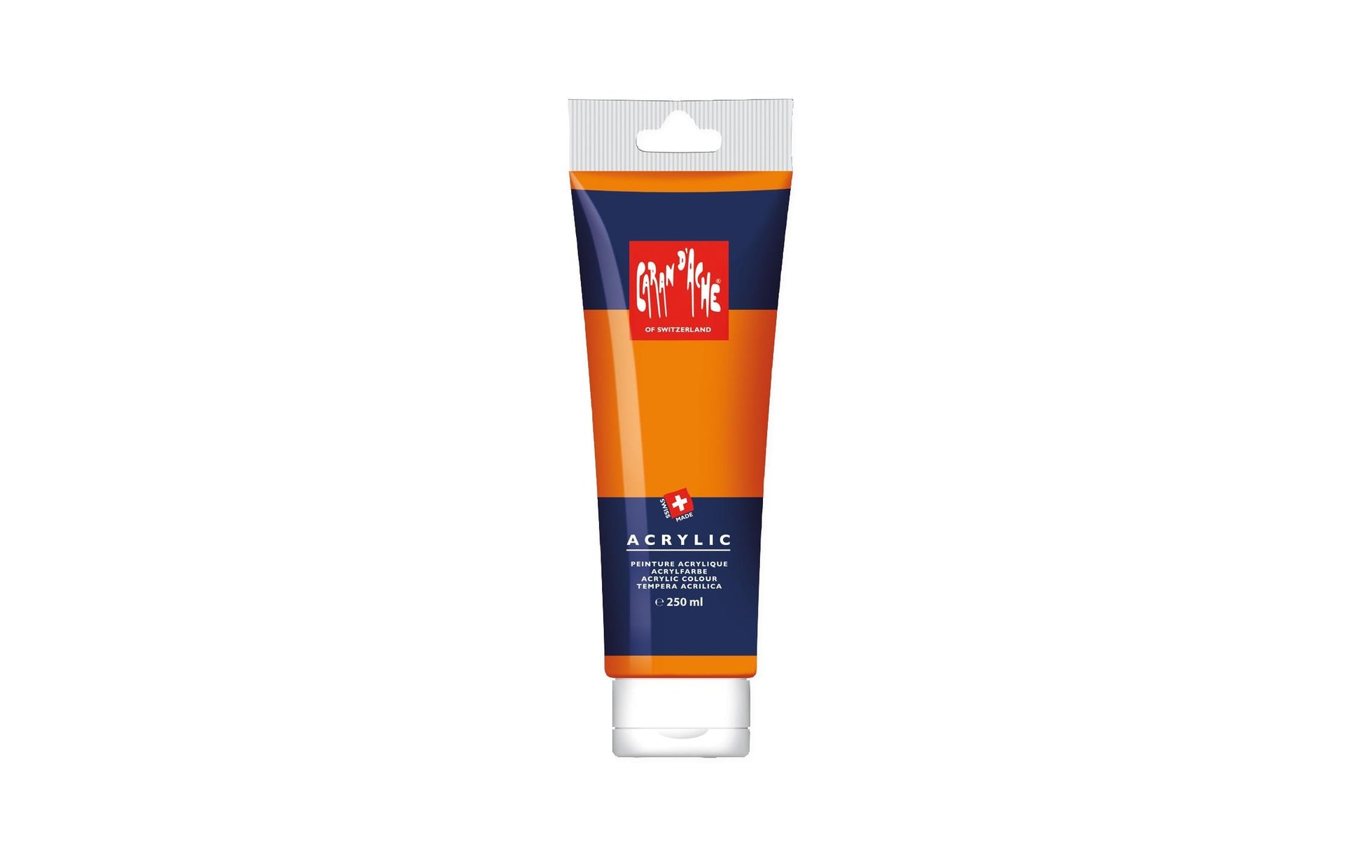 Caran d-Ache Caran d'Ache – Acrylfarbe – Rotorange, 250 ml
