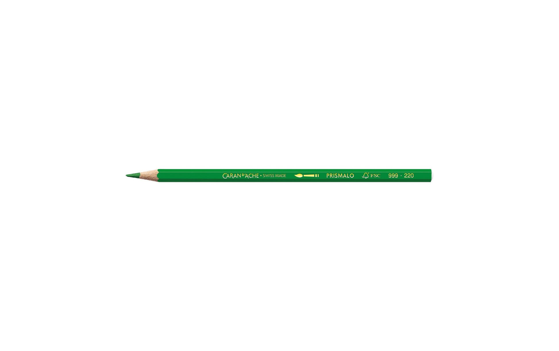 Caran d-Ache Caran d'Ache Prismalo Aquarellfarbstift – Grasgrün, Ø 3 mm, FSC
