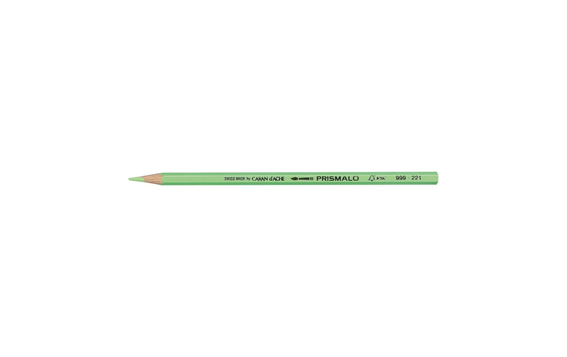 Caran d-Ache Caran d'Ache Prismalo Aquarellfarbstift – Hellgrün, Ø 3 mm, FSC