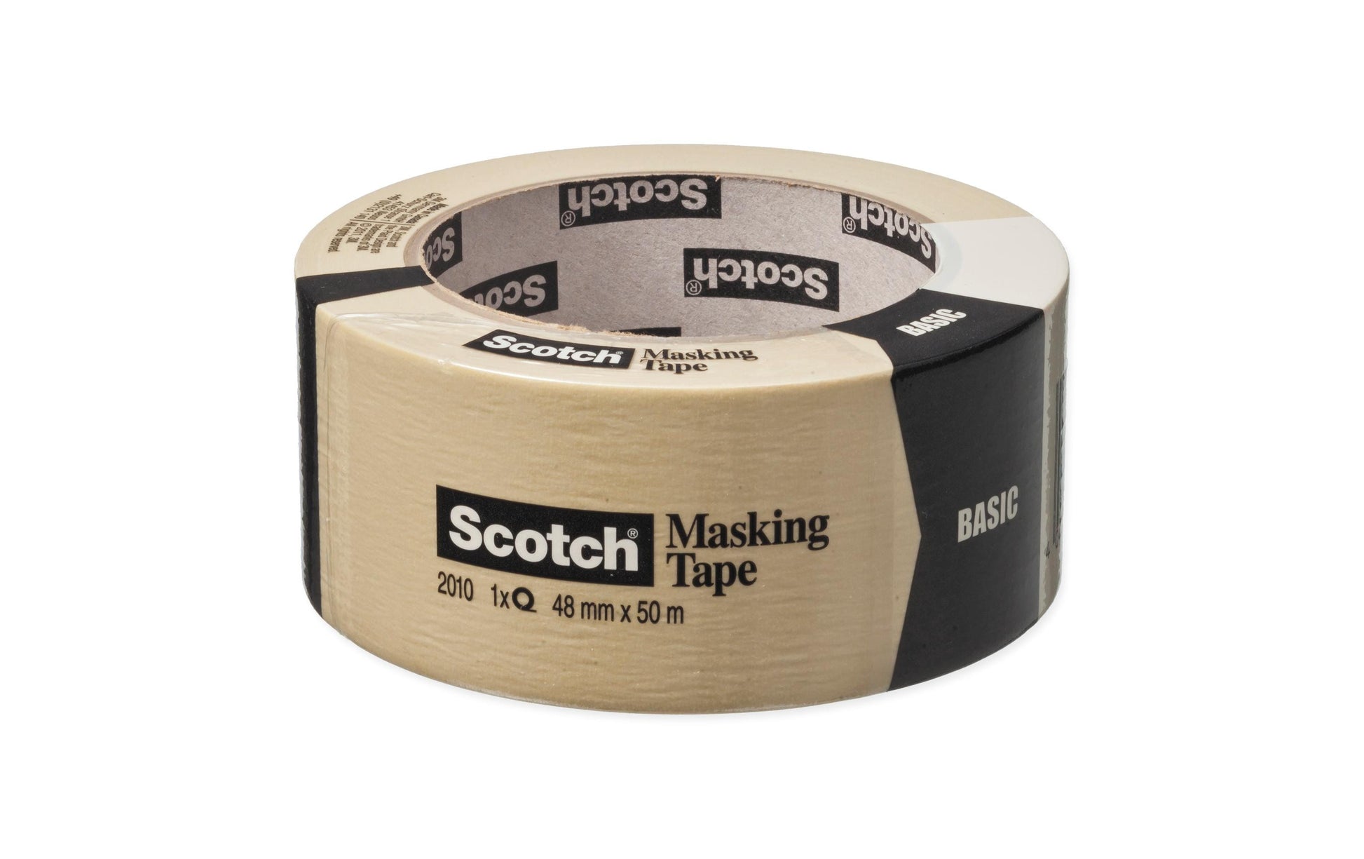 3M Malerband Basic, beige – 48 mm × 50 m, innen, rückstandsfrei bis 1 Tag