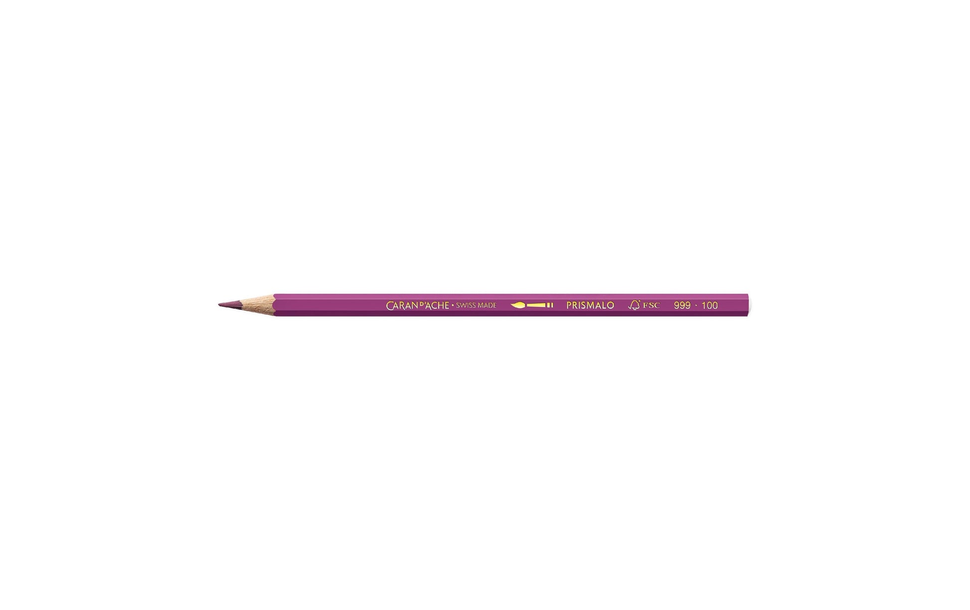 Caran d-Ache Caran d'Ache Prismalo Aquarellfarbstift – Purpurviolett, Ø 3 mm, FSC