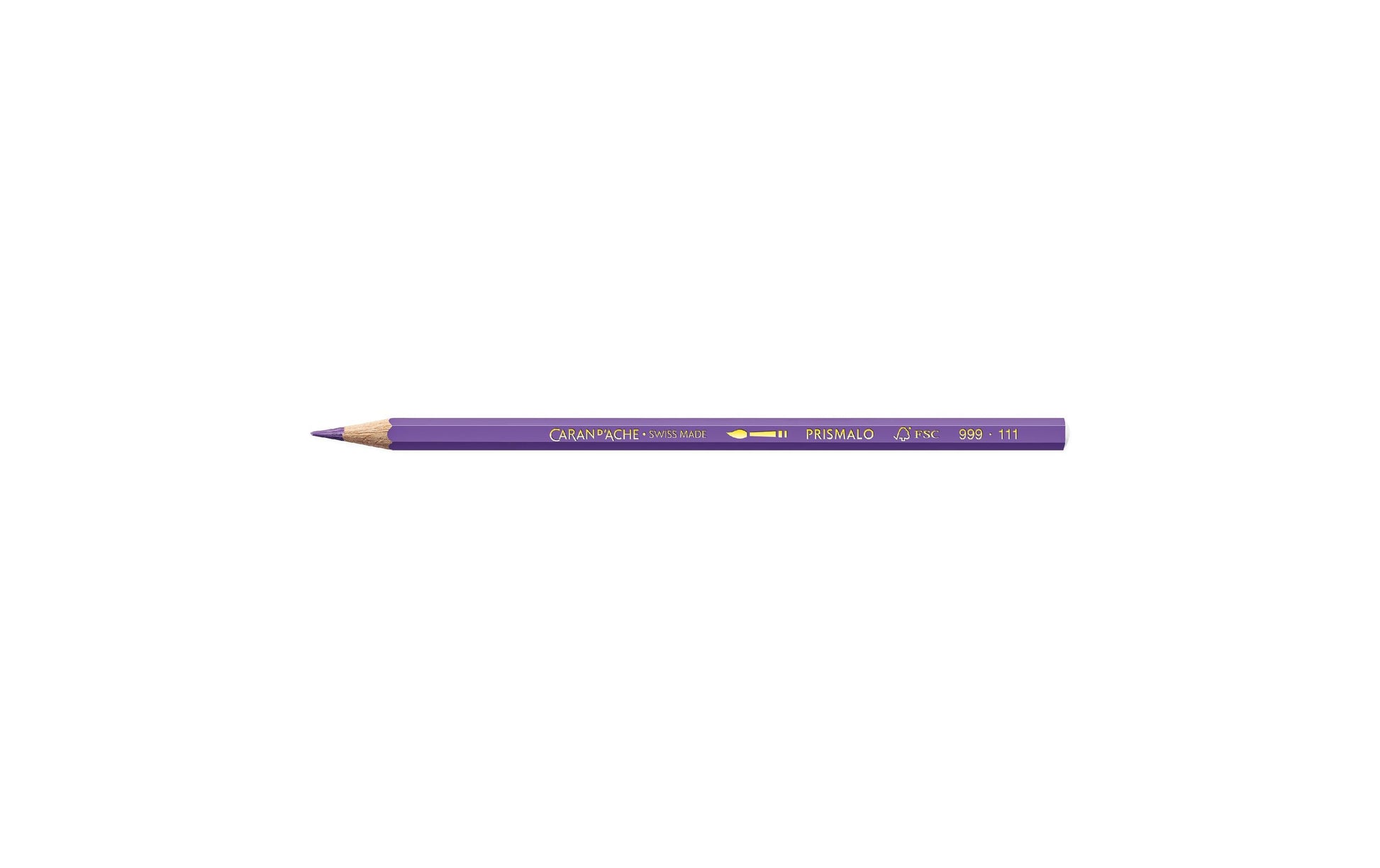 Caran d-Ache Caran d'Ache Prismalo Aquarellfarbstift – Hellrotviolett, Ø 3 mm, FSC