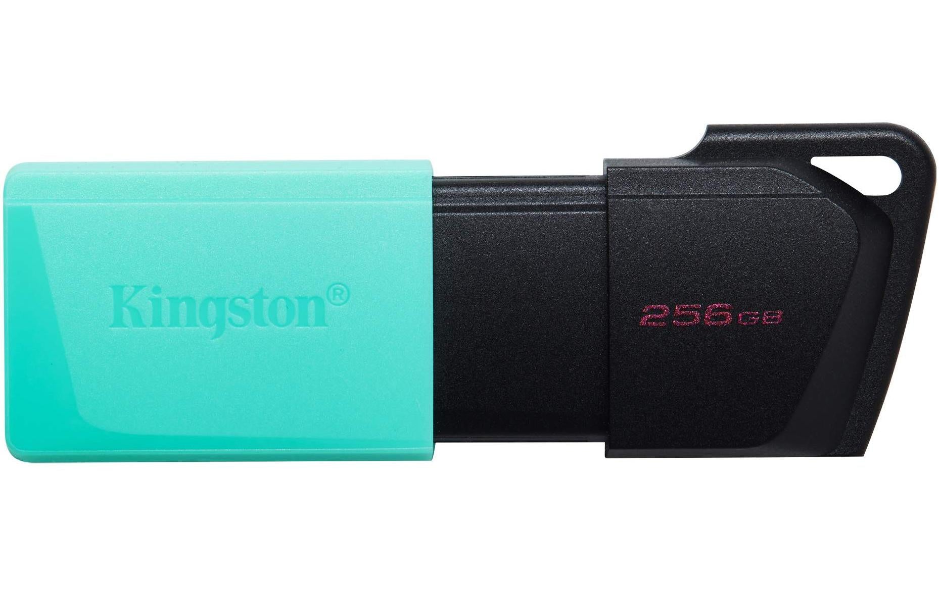 Kingston Technology Kingston DT Exodia M USB-Stick – 256 GB, USB 3.2 Gen 1, Schwarz + Türkis