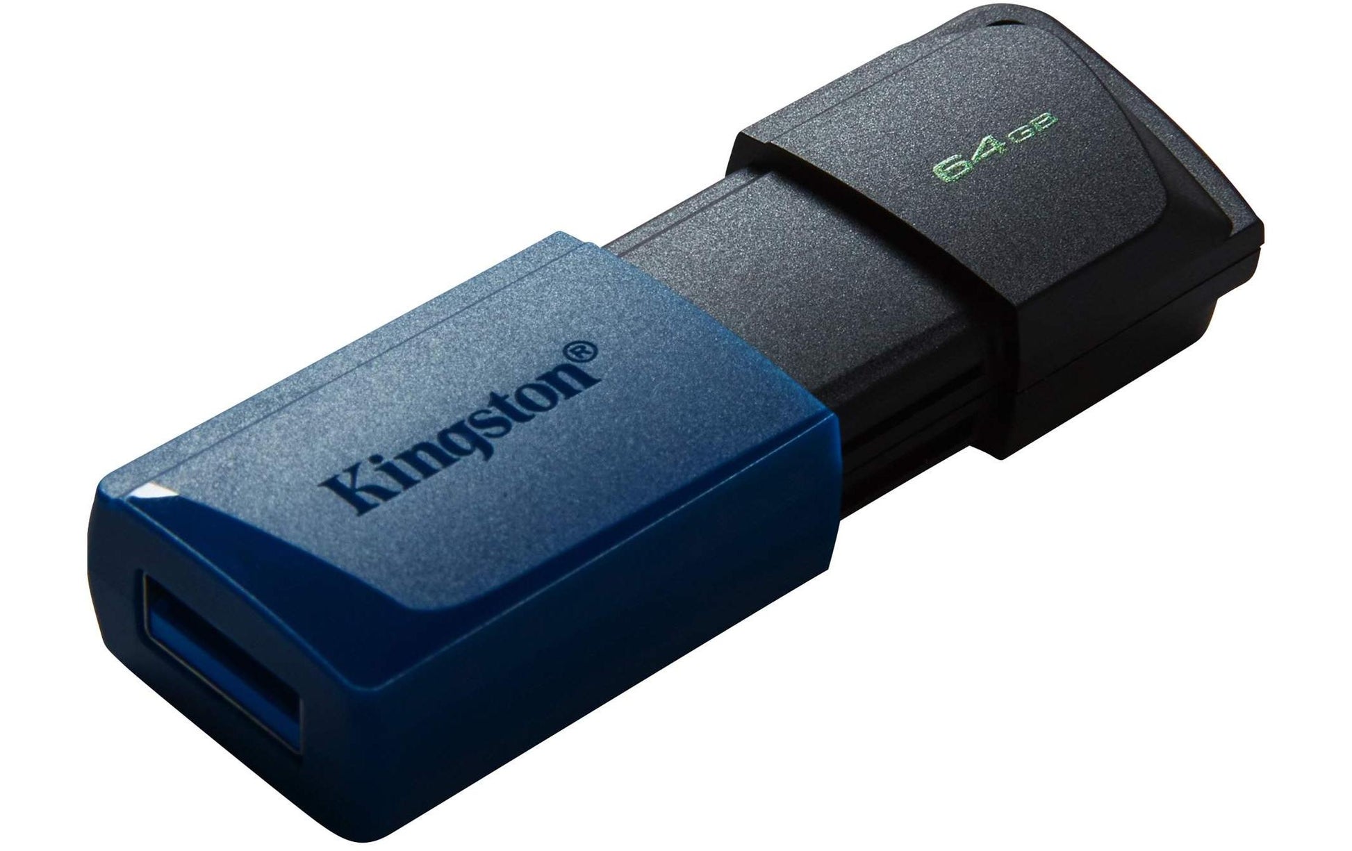 Kingston Technology Kingston DT Exodia M USB-Stick – 64 GB, USB 3.2 Gen 1, Schwarz/Blau