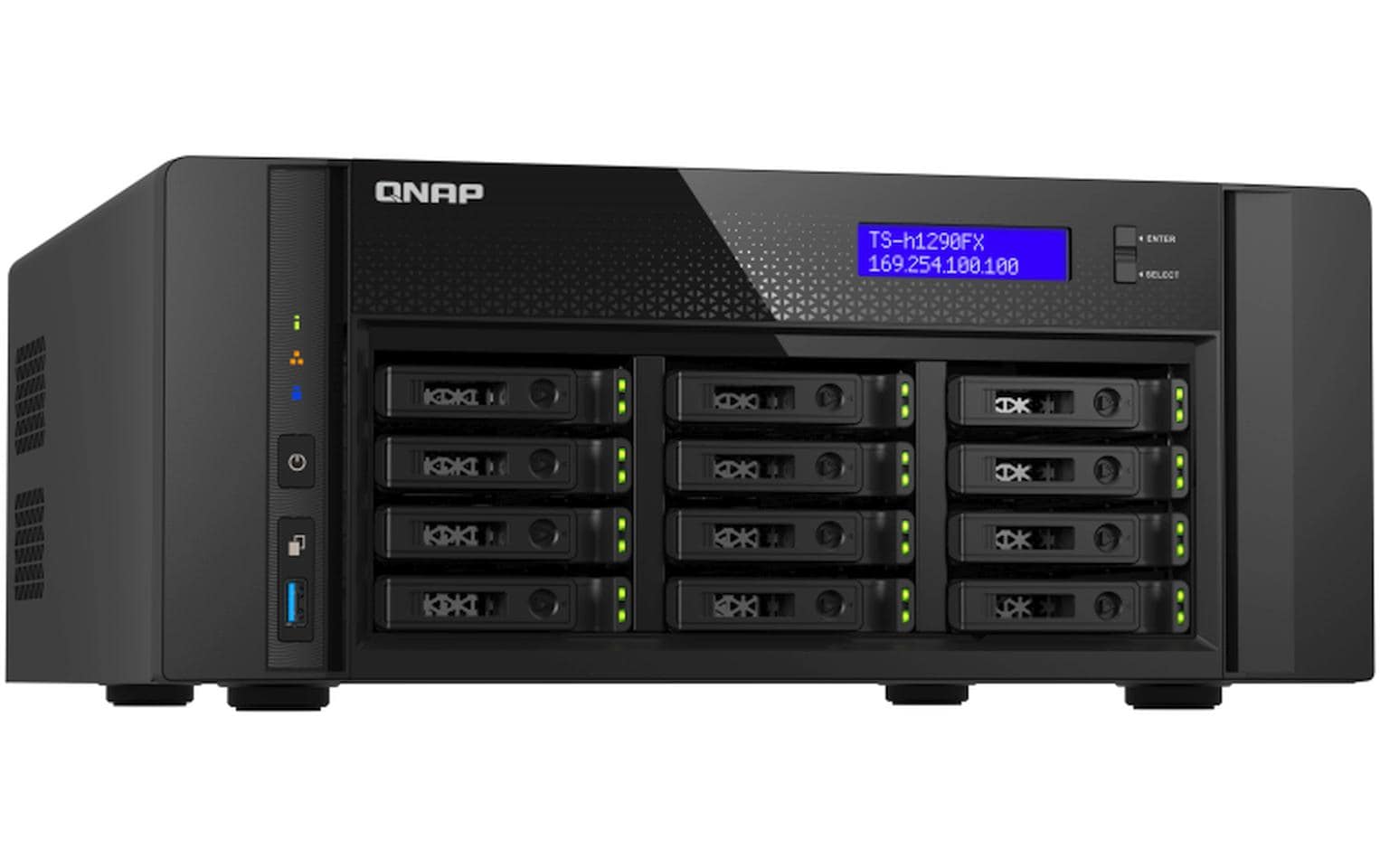 QNAP TS-h1290FX-7232P-64G Speichergerät