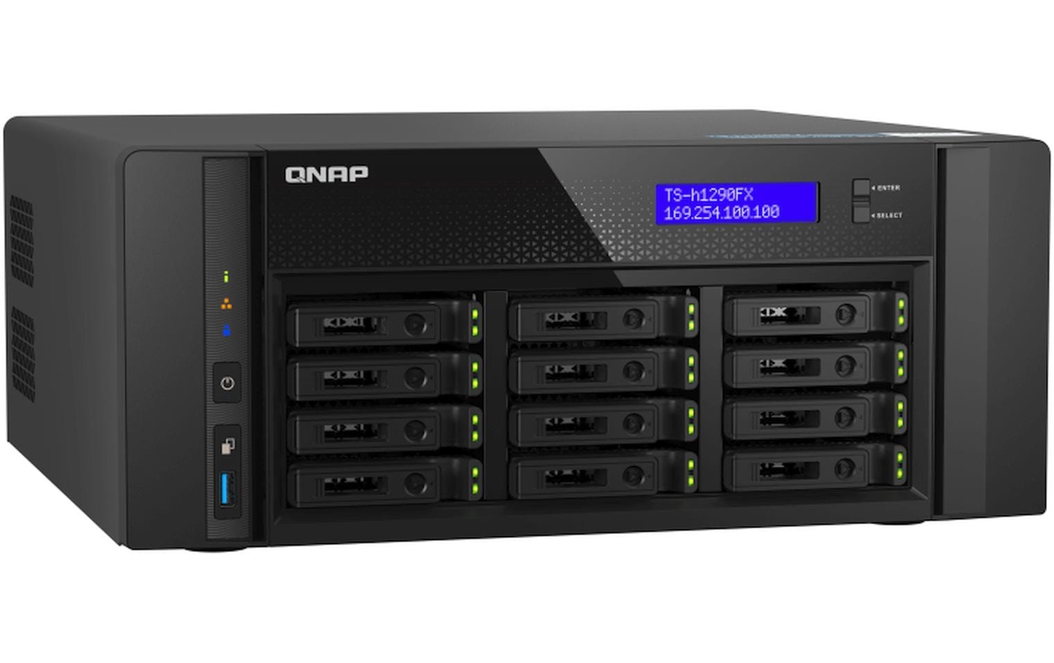 QNAP TS-h1290FX-7232P-64G Speichergerät