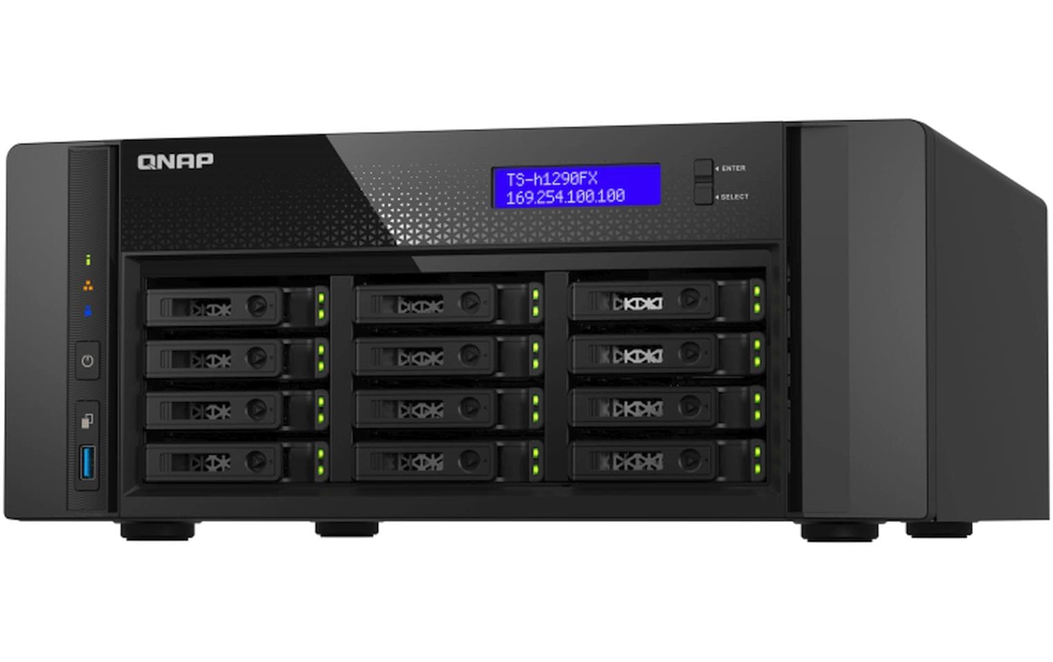 QNAP TS-h1290FX-7232P-64G Speichergerät
