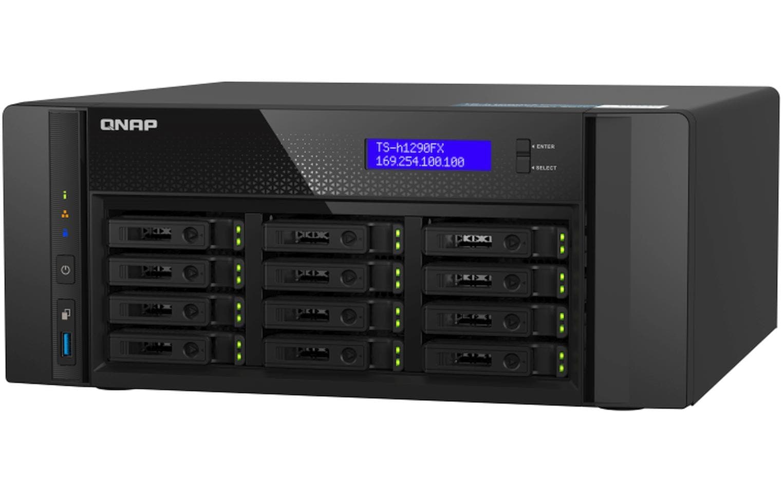 QNAP TS-h1290FX-7232P-64G Speichergerät