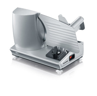 Severin Allesschneider AS 3915 – 15 mm, Ø 19 cm, 180 W – Metall/Silber