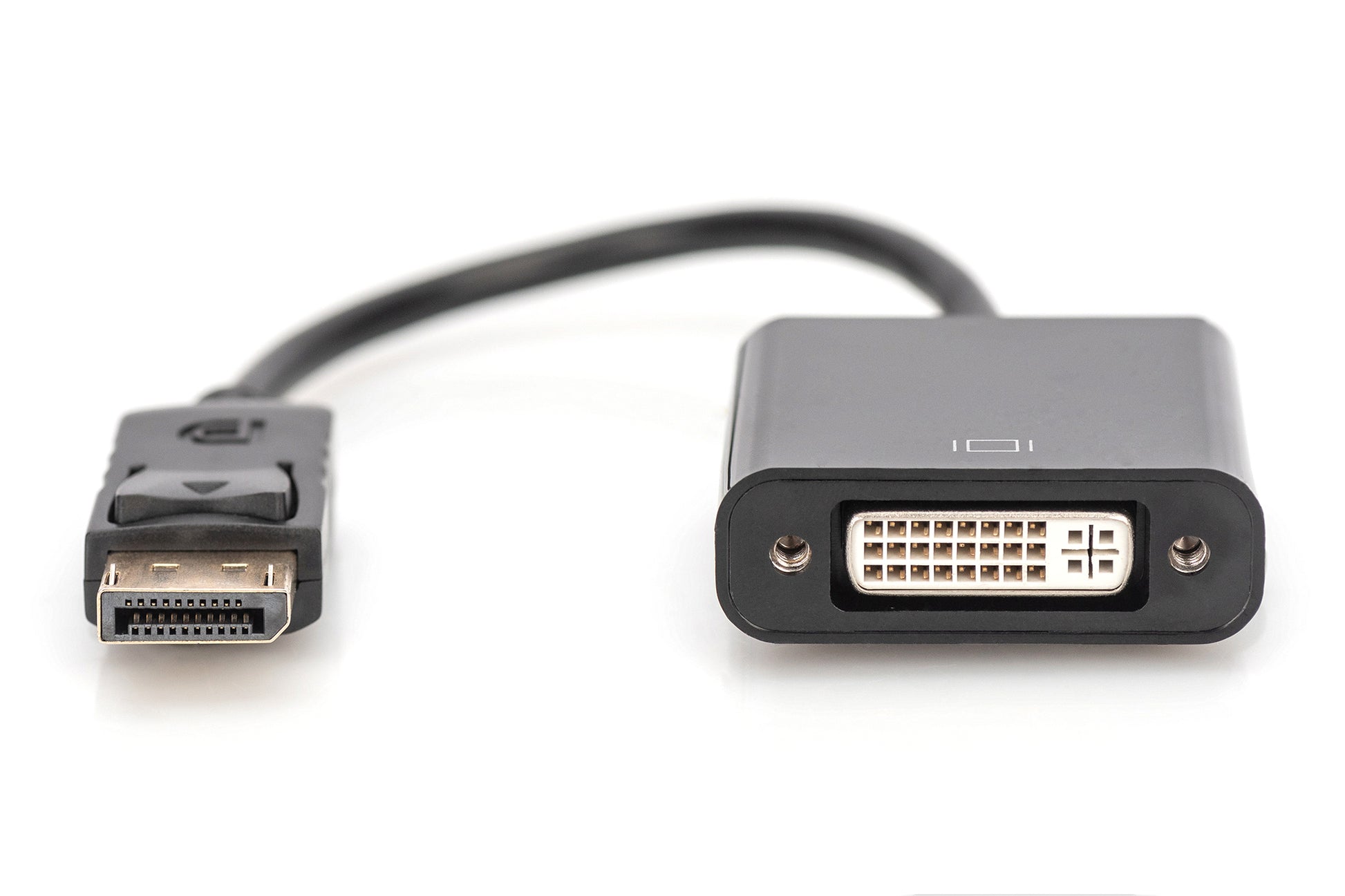 Digitus DisplayPort (Stecker) auf DVI-I (Buchse) Adapter, DP 1.1a, 1080p, 15 cm, Dual-Link DVI