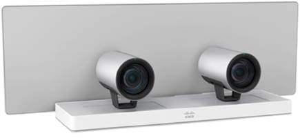 Cisco SpeakerTrack 60 Kameramodul – Full HD 1080p@60fps, 2 MP, 10× optischer Zoom – für Cisco TelePresence – Grau