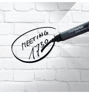 Sigel Whiteboard – 48 × 48 cm, Glas, magnetisch, Wandmontage