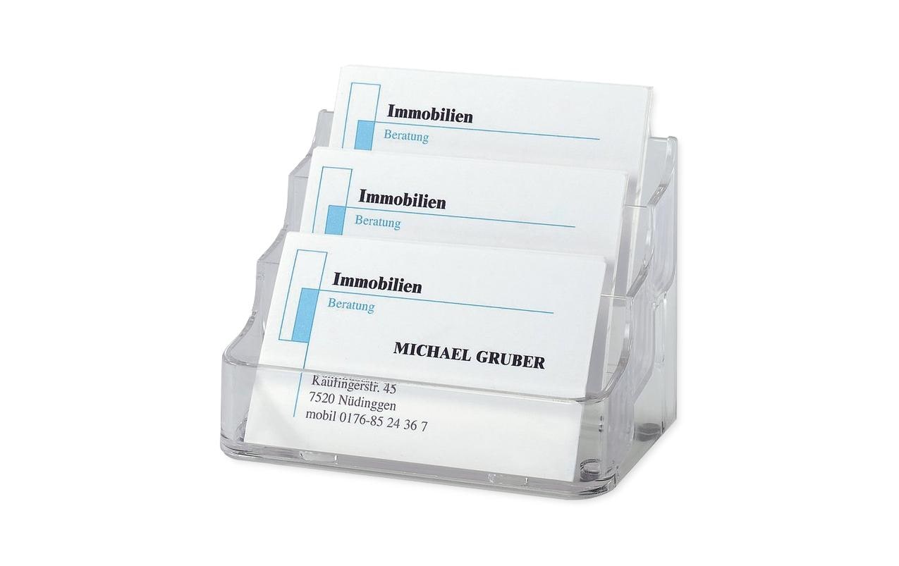 Sigel Stiftschlaufe – Kunststoff, Transparent, 100 × 70 mm