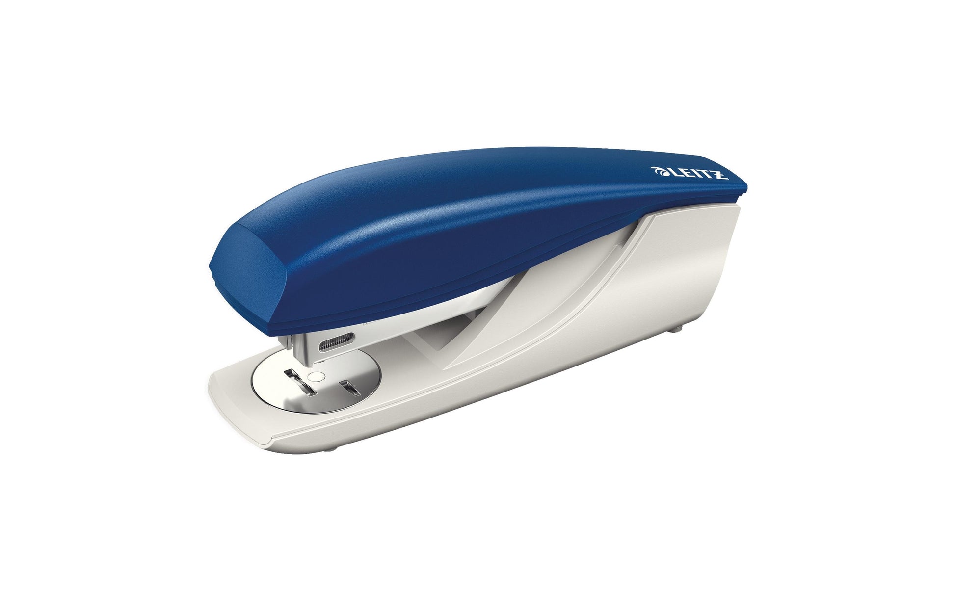 Leitz NeXXt 5500 – Hefter, 30 Blatt, für 24/6, 26/6, Oberlademechanik, Tackerfunktion, Einlegetiefe 38 mm, Blau