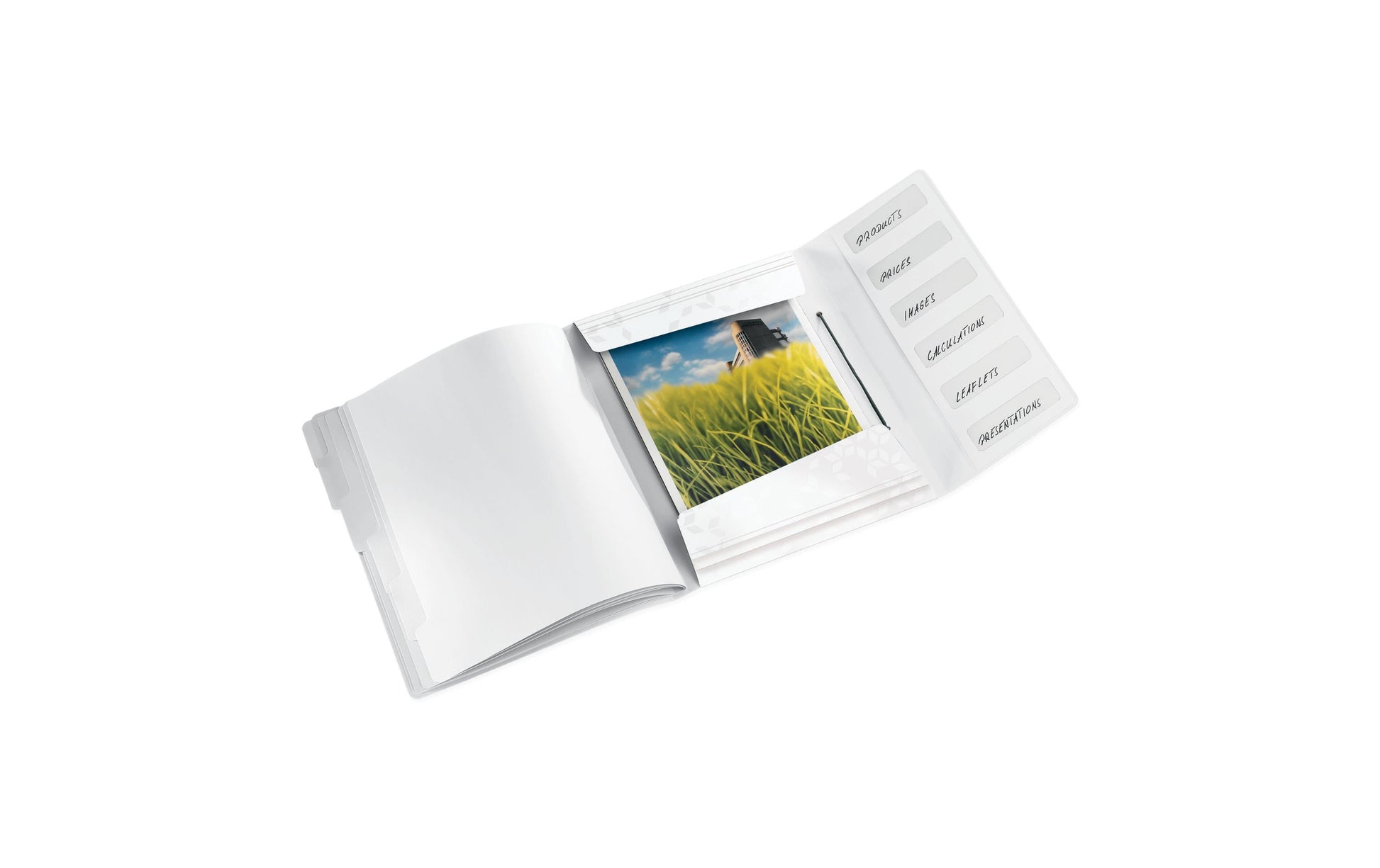 Leitz Dateiordner – Weiss, Kunststoff