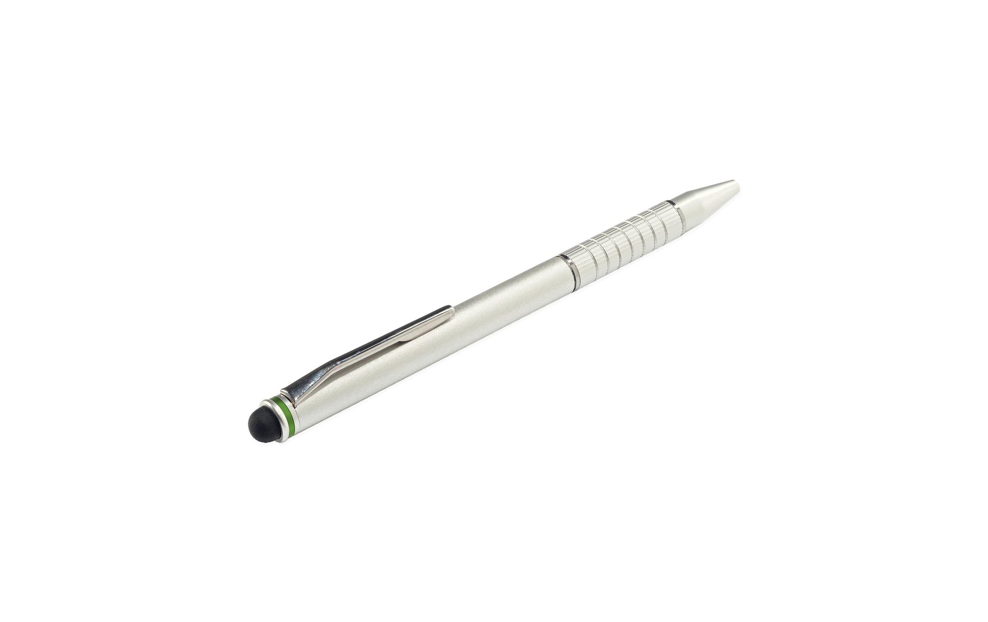 Leitz Eingabestift für Touchscreen-Geräte – 2-in-1 (Kugelschreiber), passiv – Silber
