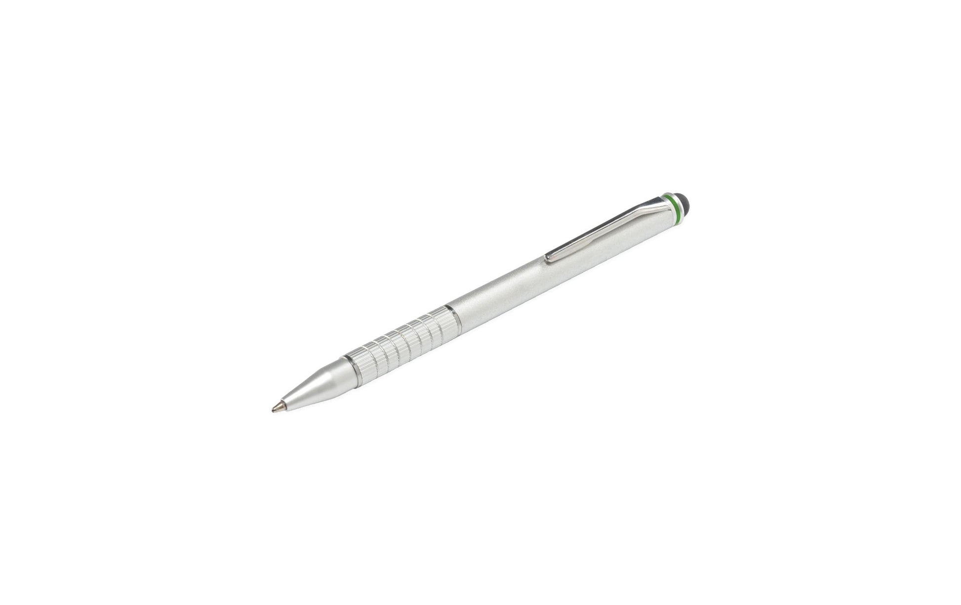 Leitz Eingabestift für Touchscreen-Geräte – 2-in-1 (Kugelschreiber), passiv – Silber