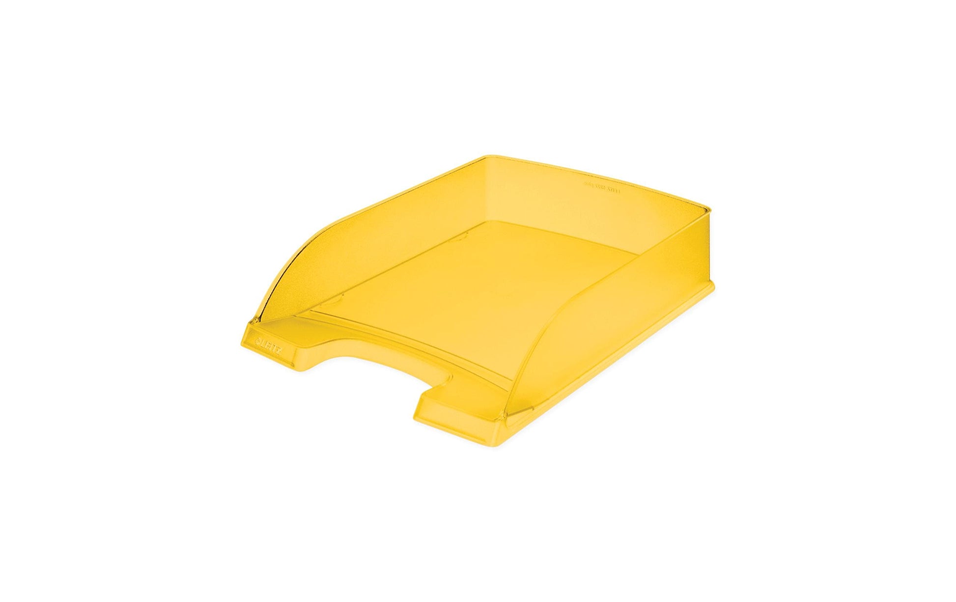 Leitz Plus – Briefkorb für A4, Polystyrol (PS), Gelb, 255 × 70 × 357 mm