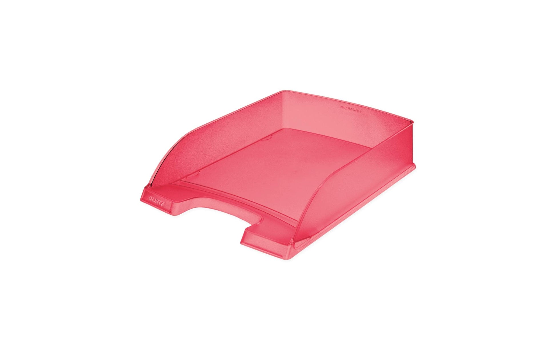 Leitz Plus – Briefkorb für A4, Polystyrol, Rot, 255 × 70 × 357 mm