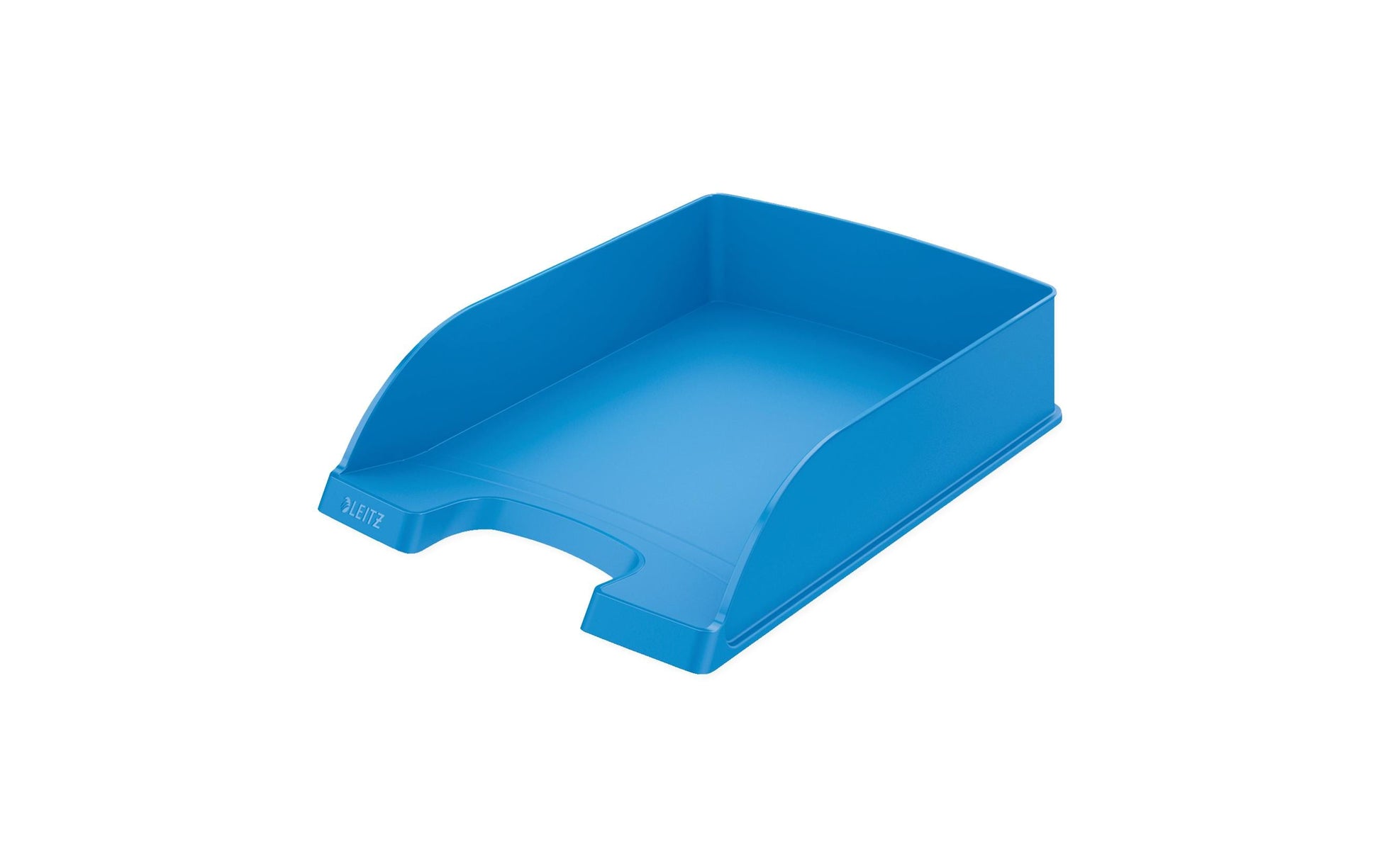 Leitz Plus – Briefkorb für A4, Polystyrol (PS), Blau, 255 × 70 × 357 mm