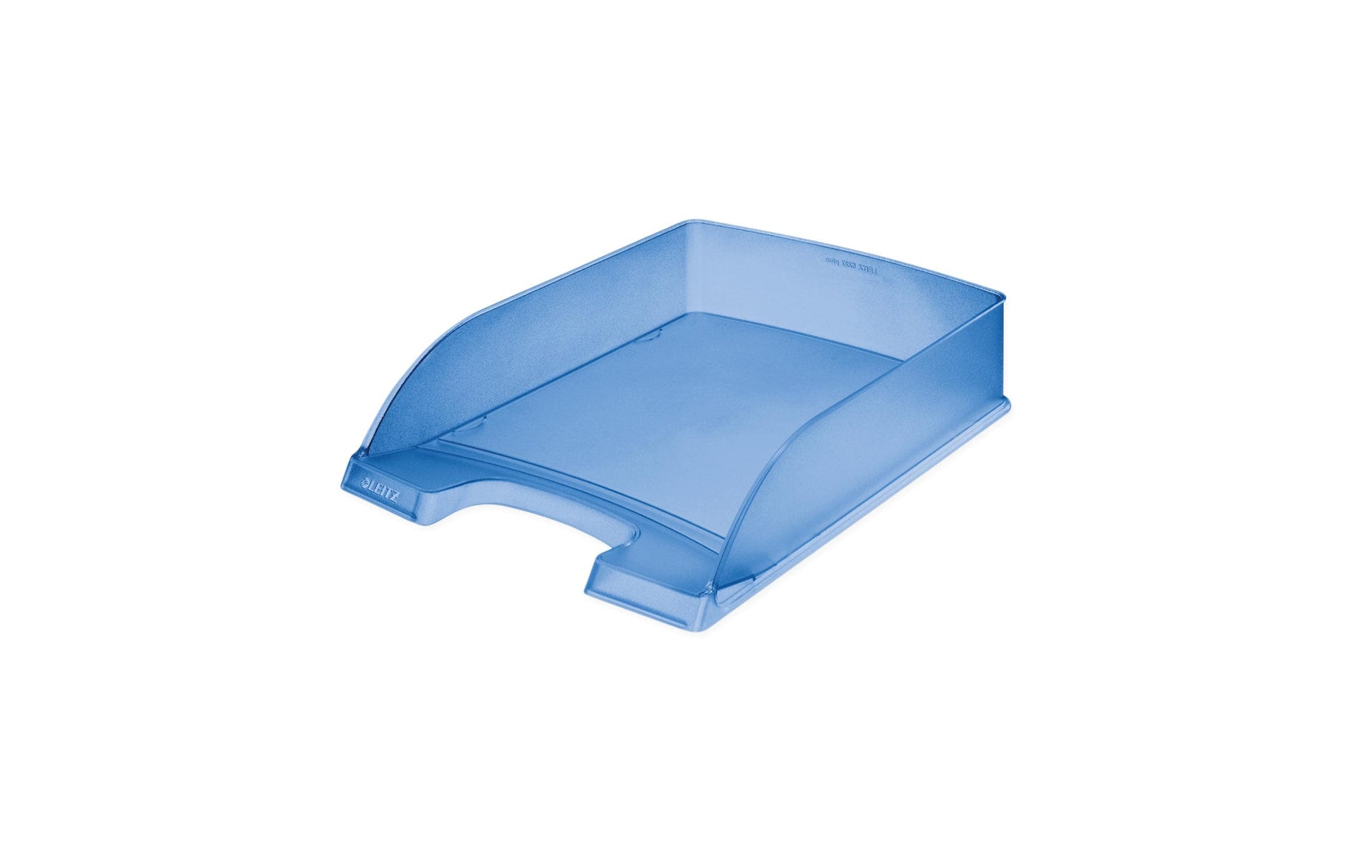Leitz Plus – Briefkorb für A4, Polystyrol (PS), Blau, 255 × 70 × 357 mm