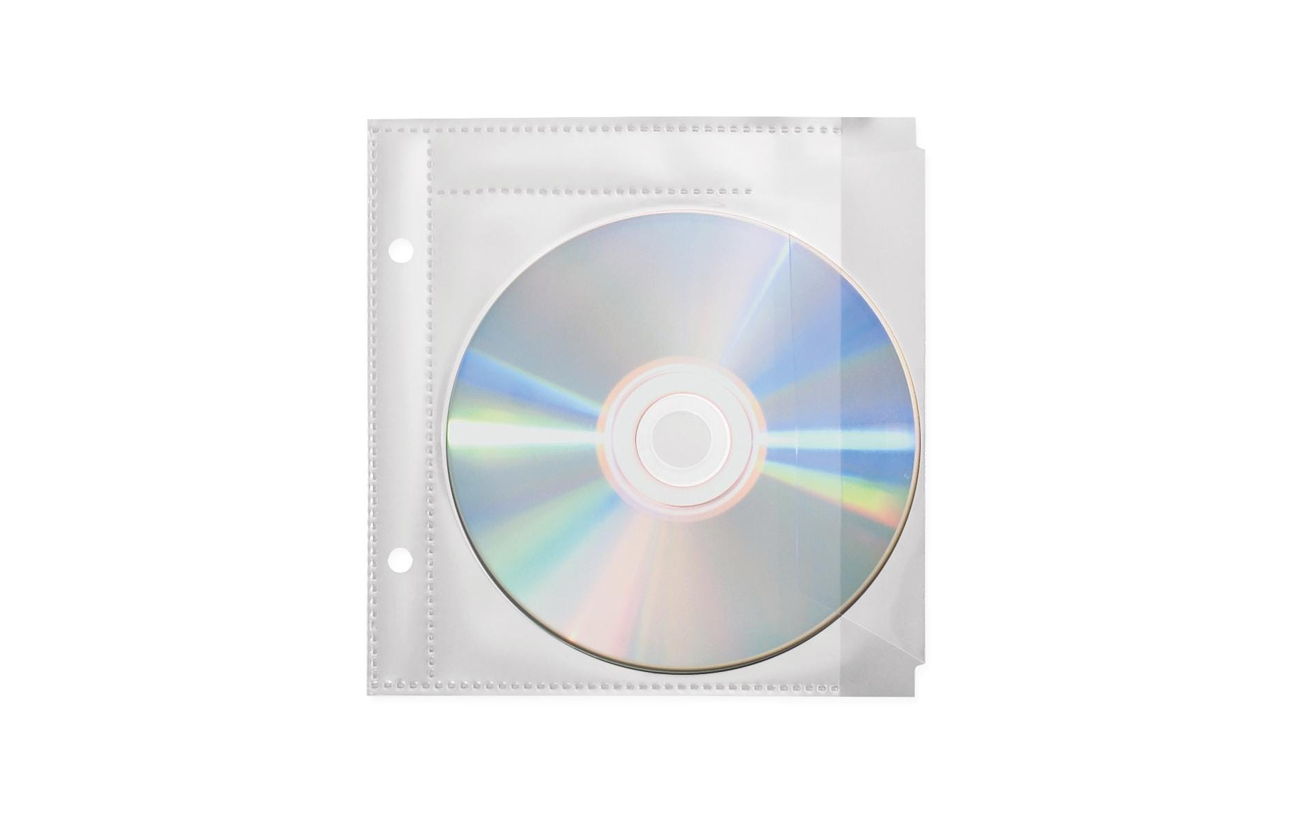 Favorit CD-/DVD-Hüllen – 1 Disk, transparent, 10er Pack