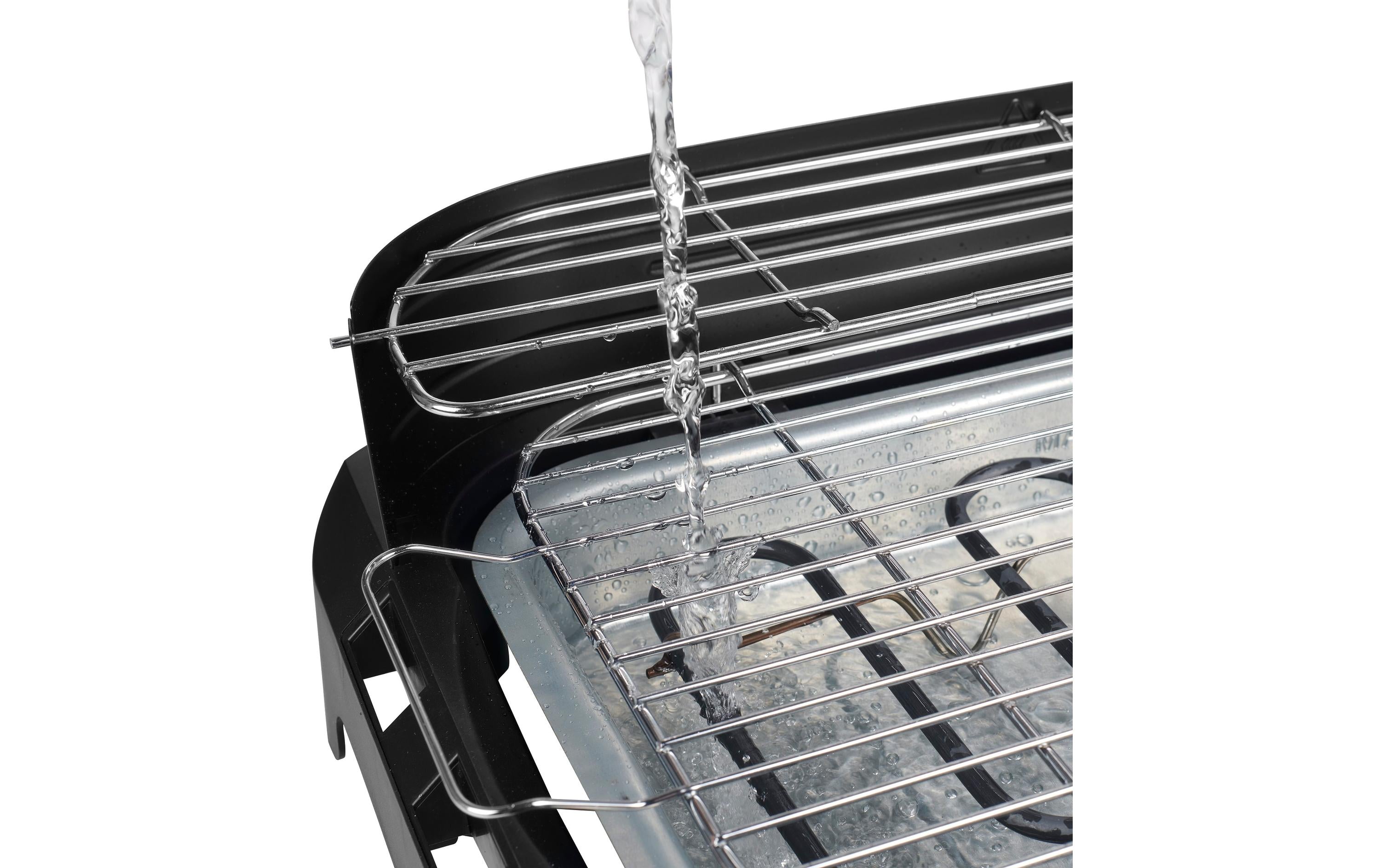 Princess Tischgrill 01.112250.01.001 – 40 × 24,5 cm, 2200 W – schwarz