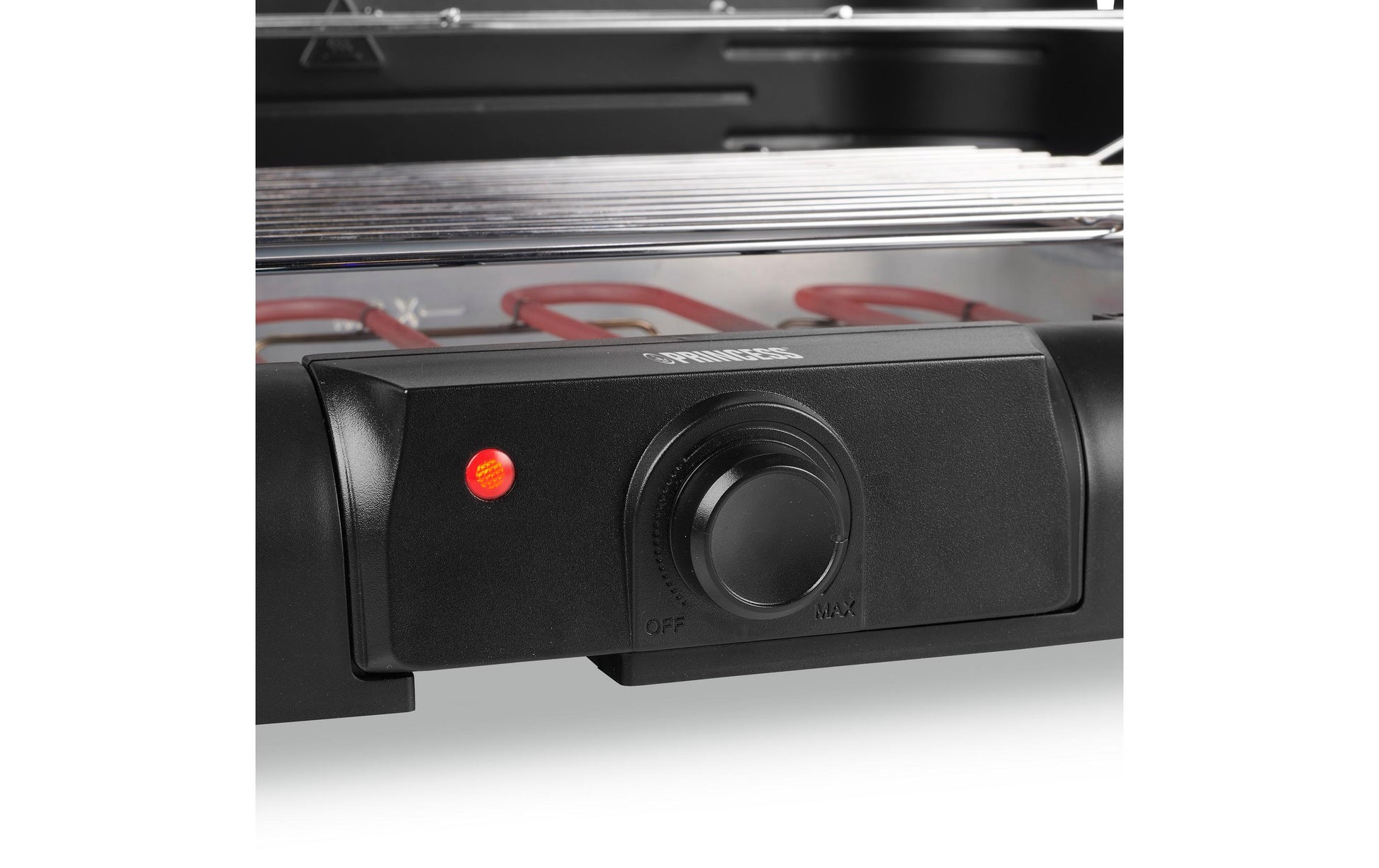 Princess Tischgrill 01.112250.01.001 – 40 × 24,5 cm, 2200 W – schwarz