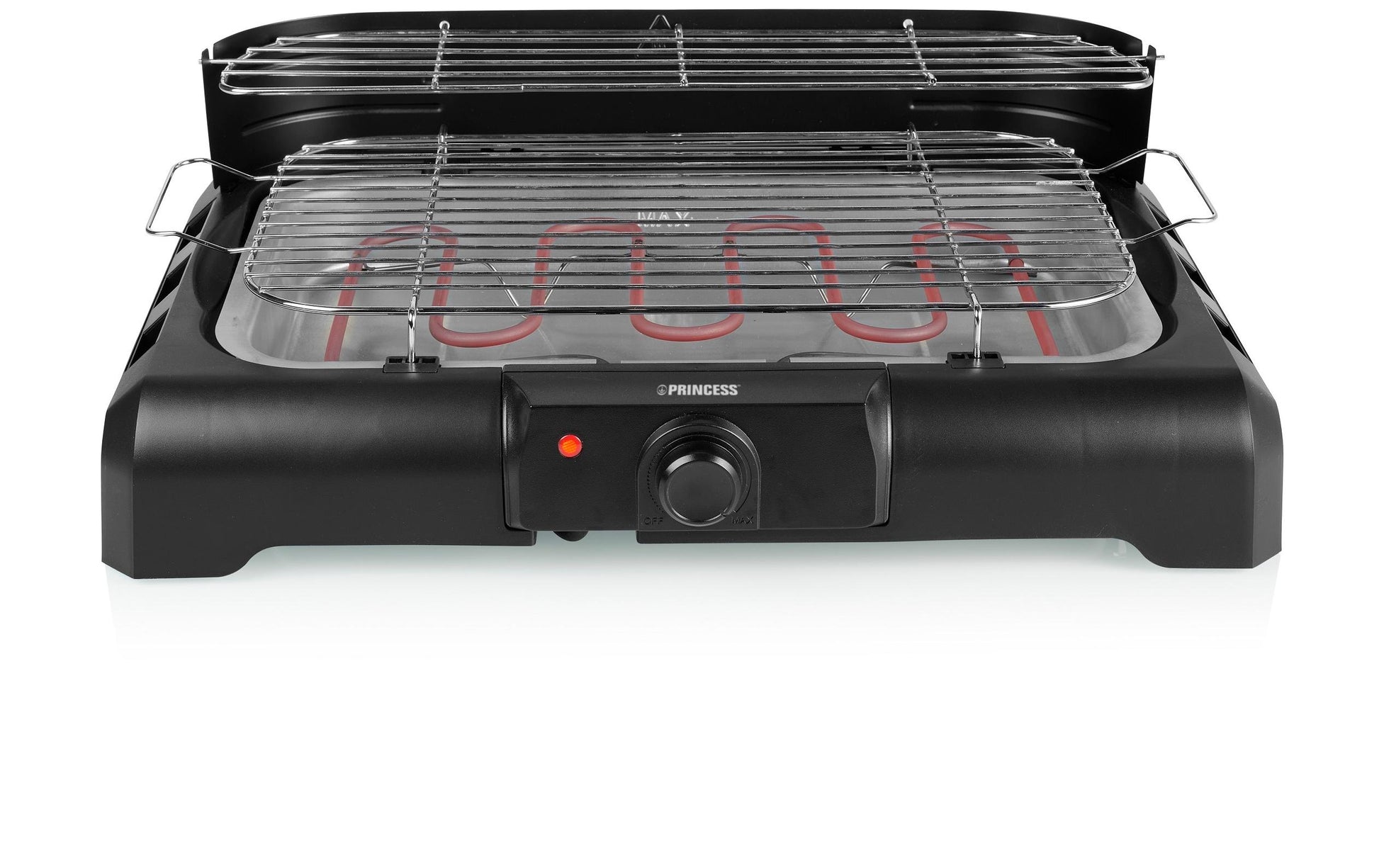 Princess Tischgrill 01.112250.01.001 – 40 × 24,5 cm, 2200 W – schwarz