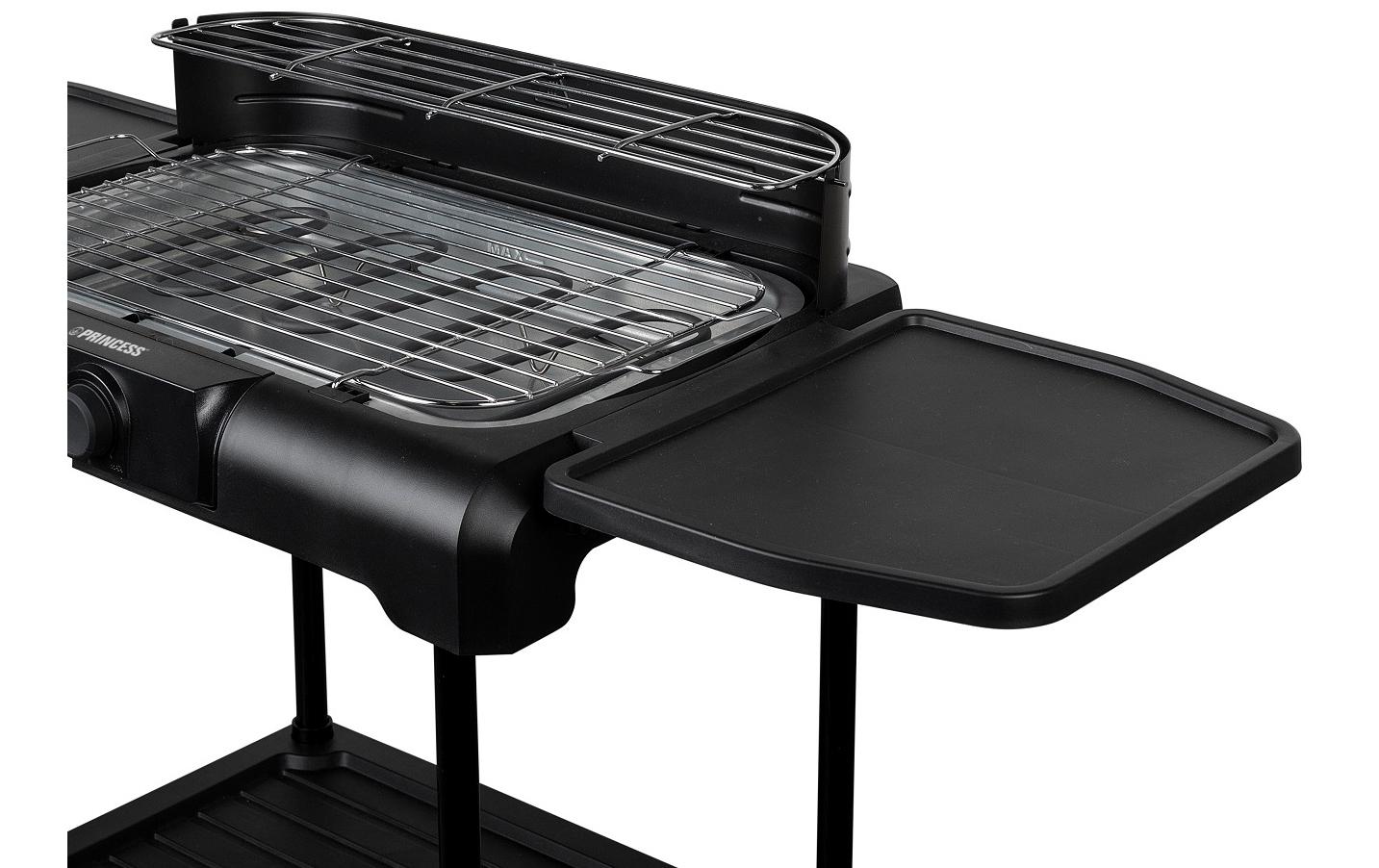 Princess Tischgrill 01.112250.01.001 – 40 × 24,5 cm, 2200 W – schwarz