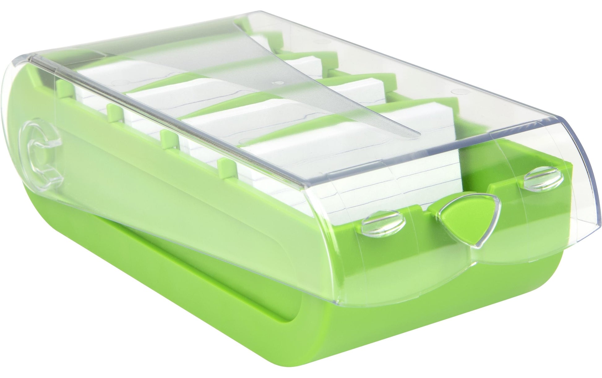 Biella Karteibox A7 quer, grün, Polypropylen (PP) – 1 Stück